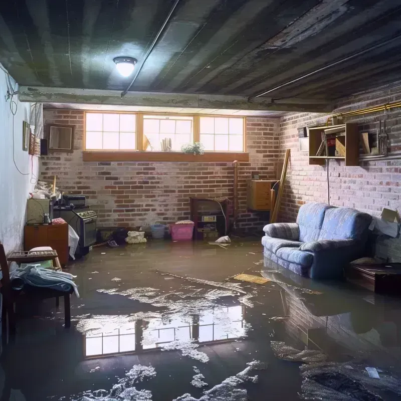 Flooded Basement Cleanup in Robeson County, NC